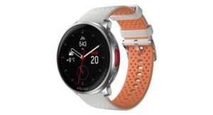 Montre gps polar vantage v3 blanc orange