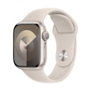 Apple Watch Series 9 41 mm Numérique 352 x 430 pixels Écran tactile Beige Wifi GPS (satellite)