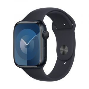 Apple Watch Series 9 45 mm Numérique 396 x 484 pixels Écran tactile Noir Wifi GPS (satellite)