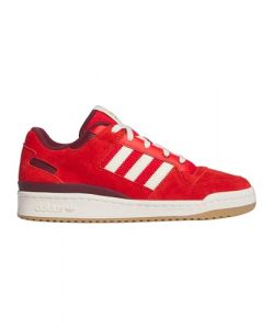 adidas Forum Low CL Baskets de Mode Décontractées Unisexes Rouge 45 1/3 EU