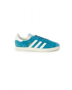 Baskets Gazelle IG1061 Homme Celeste/Blanc.