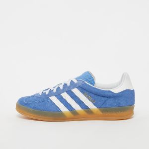 Gazelle Indoor W blue fusion/ftwr white/gold met., adidas Originals, adidas Gazelle, en bleu, taille: 36.666