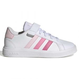 adidas Grand Court Elastic Lace and Top Strap Shoes Chaussures de Tennis