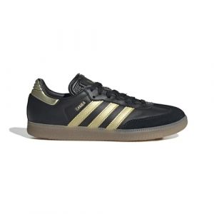 adidas Samba Messi Chaussures de football d'intérieur pour homme ? Édition limitée avec dessus en cuir souple et semelle extérieure en caoutchouc