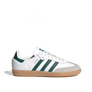 adidas Basket Originals Samba OG Junior Blanc et Vert 38-2/3FR