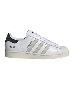 adidas Superstar Chaussures Baskets Unisexes en Cuir Blanc FV2808