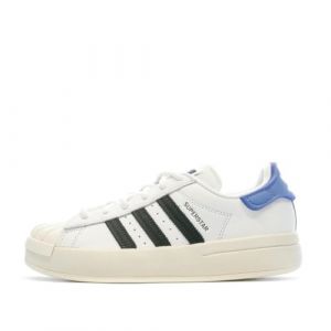 adidas Baskets Blanches Garçon Superstar Ayoon W Blanc 38fr