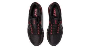 Chaussures de running asics gel citrek noir homme