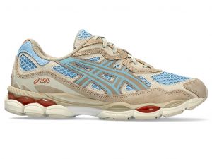 ASICS Gel - Nyc Harbor Blue / Wood Crepe Unisex Taille 43.5