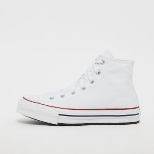 Chuck Taylor All Star Eva Lift Canvas Platform (GS), Converse, Converse Chuck Taylor, en blanc, taille: 37.5