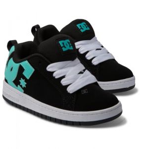 DC Shoes Court Graffik - Baskets - Enfant - 36 - Noir.