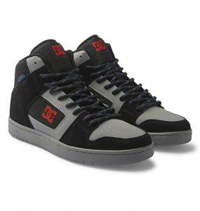 DC Shoes Manteca 4 Hi WR - Chaussures Montantes en Cuir - Homme - 42.5 - Noir.