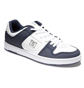 DC Shoes Manteca S - Chaussures de Skate en Cuir - Homme - EU 41 - Bleu.