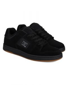 DC Shoes Manteca - Chaussures en Cuir - Homme - 43 - Noir.