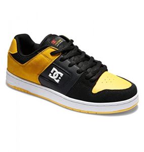 DC Shoes Manteca S - Chaussures de Skate en Cuir - Homme - 42.5 - Noir.