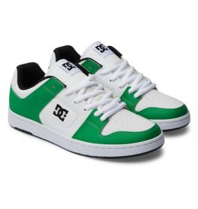 DC Shoes Manteca - Chaussures en Cuir - Homme - 46 - Vert.