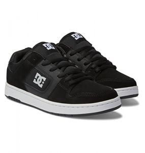 DC Shoes Manteca - Chaussures en Cuir - Homme - 44 - Noir.