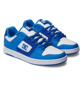 DC Shoes Manteca - Chaussures en Cuir - Homme - 43 - Bleu.