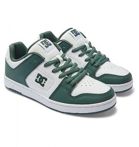 DC Shoes Manteca - Chaussures en Cuir - Homme - 42 - Blanc.