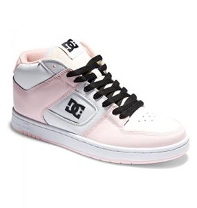 DC Shoes Manteca 4 Mid - Chaussures Montantes - Femme - 38.5 - Rose.