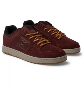 DC Shoes Manteca S - Chaussures de Skate en Cuir - Homme - 44.5 - Marron.