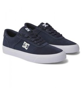 DC Shoes Teknic - Chaussures en Cuir - Homme - 42 - Bleu.