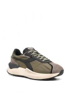 Diadora Heritage Chaussures Mercury Elite 180469 Sneaker Casual Unisexe Mixte Cuir Noir/Blanc