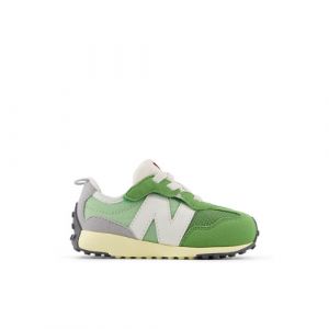 New Balance Enfant 327 NEW-B HOOK & LOOP en Vert/Gris