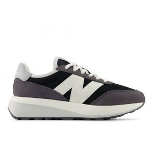 New Balance Unisex 370 en Gris/Blanc