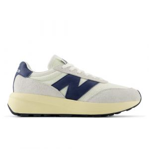 New Balance Unisexe 370 en Bleu/Blanc