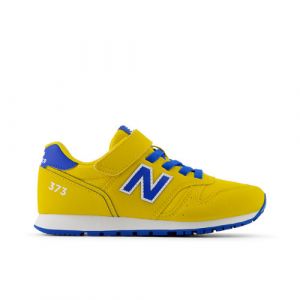 New Balance Enfant 373 Hook and Loop en Orange/Bleu