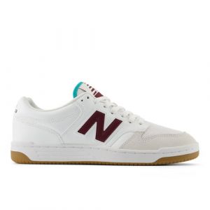 New Balance Homme 480 en Blanc/Mauve/Vert