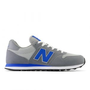 New Balance Men's 500 en Gris/Bleu/Blanc