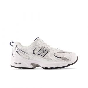 New Balance Enfant 530 Bungee en Blanc/Bleu/Gris