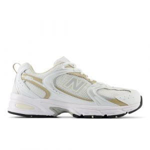 New Balance Unisexe 530 en Blanc/Beige