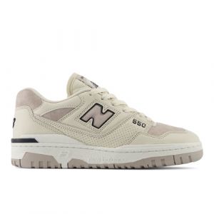 New Balance Femme 550 en Beige/Gris/Noir