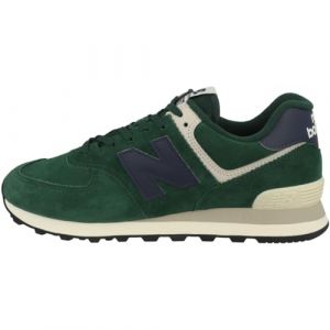 New Balance Baskets 574 Classics Homme - 44EUR - Vert Foncé Noir Crème