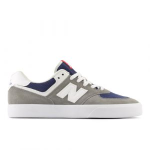 New Balance Homme NB Numeric 574 Vulc en Gris/Blanc