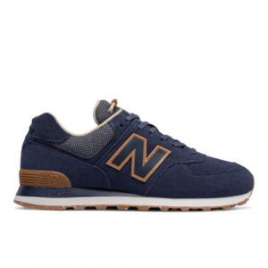 New Balance Unisexe 574 Wabi Sabi en Bleu/Beige