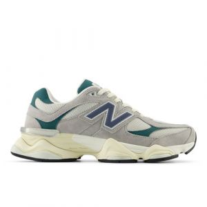 New Balance Unisexe 9060 en Gris/Bleu/Vert