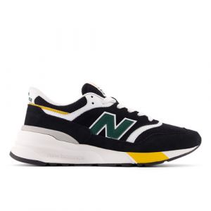 New Balance Unisexe 997R en Noir/Vert