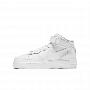 Chaussure Nike Air Force 1 Mid LE pour ado - Blanc