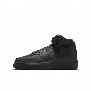 Chaussure Nike Air Force 1 Mid LE pour ado - Noir