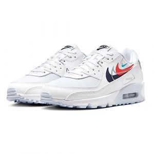 Nike Air Max 90 Multi-Swoosh White - 45 1/2