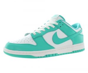 Nike - Dunk Low Retro - DV0833101 - Couleur: Blanc-Turquoise - Pointure: 45 EU