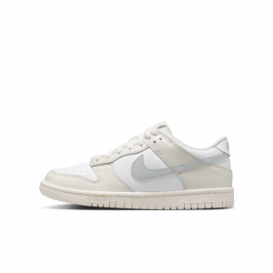 Chaussure Nike Dunk Low pour ado - Blanc