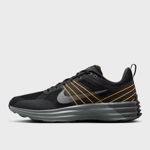 Lunar Roam black/iron grey/smoke grey/laser orange, Nike, Running, en noir, taille: 41