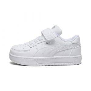 PUMA Baskets Caven 2.0 Bébé 27 White Silver Black Metallic