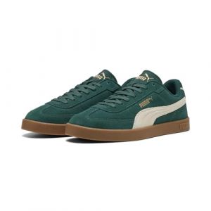 PUMA Sneakers en Daim Club II Era Unisexe 39 Dark Myrtle Alpine Snow Gum Green White Beige