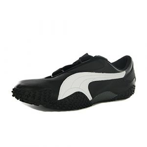 PUMA Mostro L Baskets Tendance pour Homme Noir/Blanc